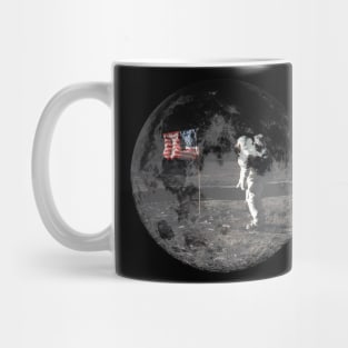 Buzz Aldrin Flag Mug